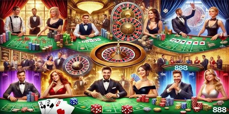 Giới thiệu về sảnh casino 888B