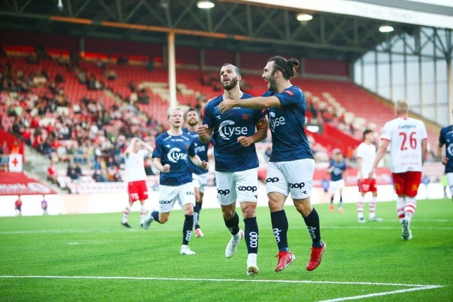 Màn đụng độ hấp dẫn Viking vs Fredrikstad