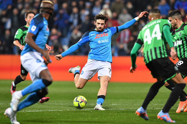 Màn đụng độ hấp dẫn US Sassuolo Calcio vs Napoli